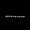 Yellow gold Diamond Station Bracelet · 5.14 ct
