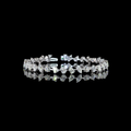 White gold Diamond Station Bracelet · 7.17 ct
