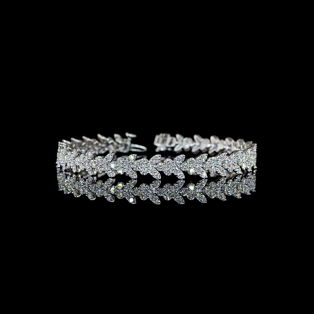 White gold Diamond Bracelet · 7.16 ct