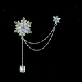 White gold Diamond Brooch · 7.84 ct