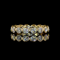 Yellow gold Diamond Eternity Band · 1.74 ct
