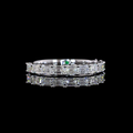 White gold Diamond Half Eternity Band · 1.06 ct