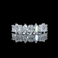 White gold Diamond Half Eternity Band · 1.44 ct