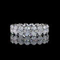 White gold Diamond Eternity Band · 4.51 ct
