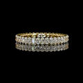 Yellow gold Diamond Eternity Band · 1.12 ct