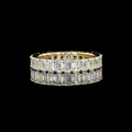Yellow gold Diamond Eternity Band · 3.14 ct