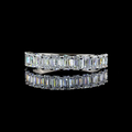 White gold Diamond Half Eternity Band · 1.4 ct