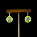 Yellow gold Diamond Hanging Earrings · 5.04 ct