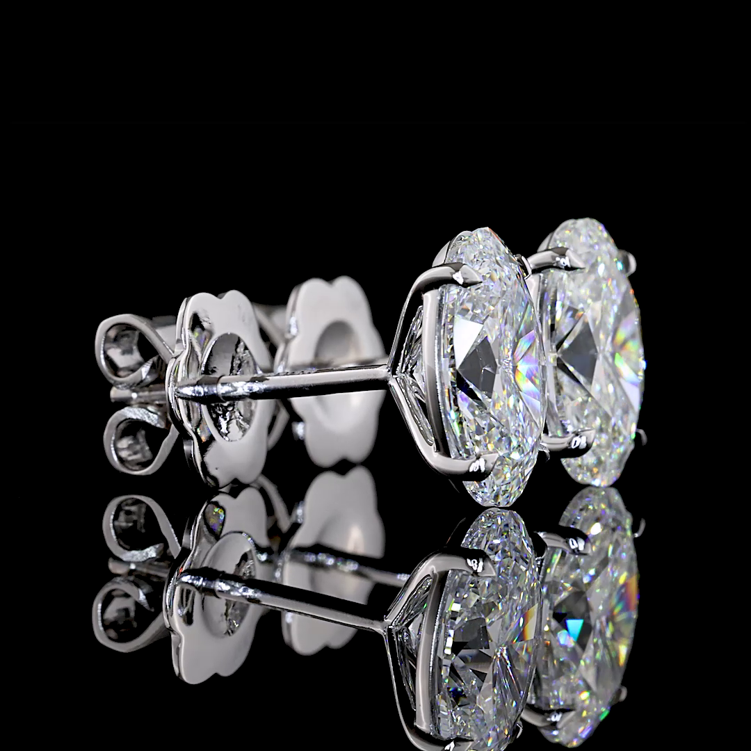 White gold Diamond Studs · 3.06 ct