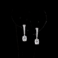 White gold Diamond Hanging Earrings · 2.62 ct