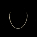Yellow gold Diamond Riviera Necklace · 5.53 ct