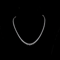 White gold Diamond Riviera Necklace · 10.57 ct
