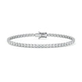 Four Prong Round Tennis Bracelet