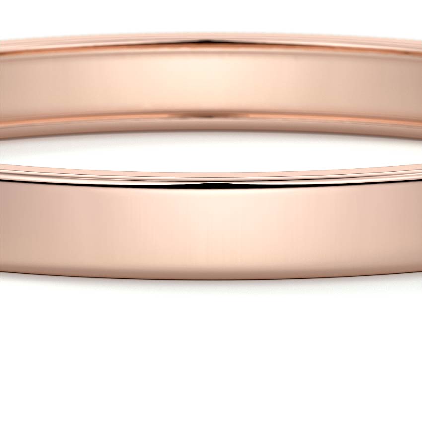 Rose gold Double Row Pavé Diamond Bangle Bracelet