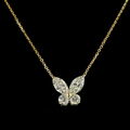 Yellow gold Diamond Pendant · 2.06 ct
