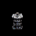 White gold Diamond Solitaire Pendant · 2.02 ct