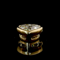 Yellow gold Diamond Solitaire Pendant · 1.06 ct