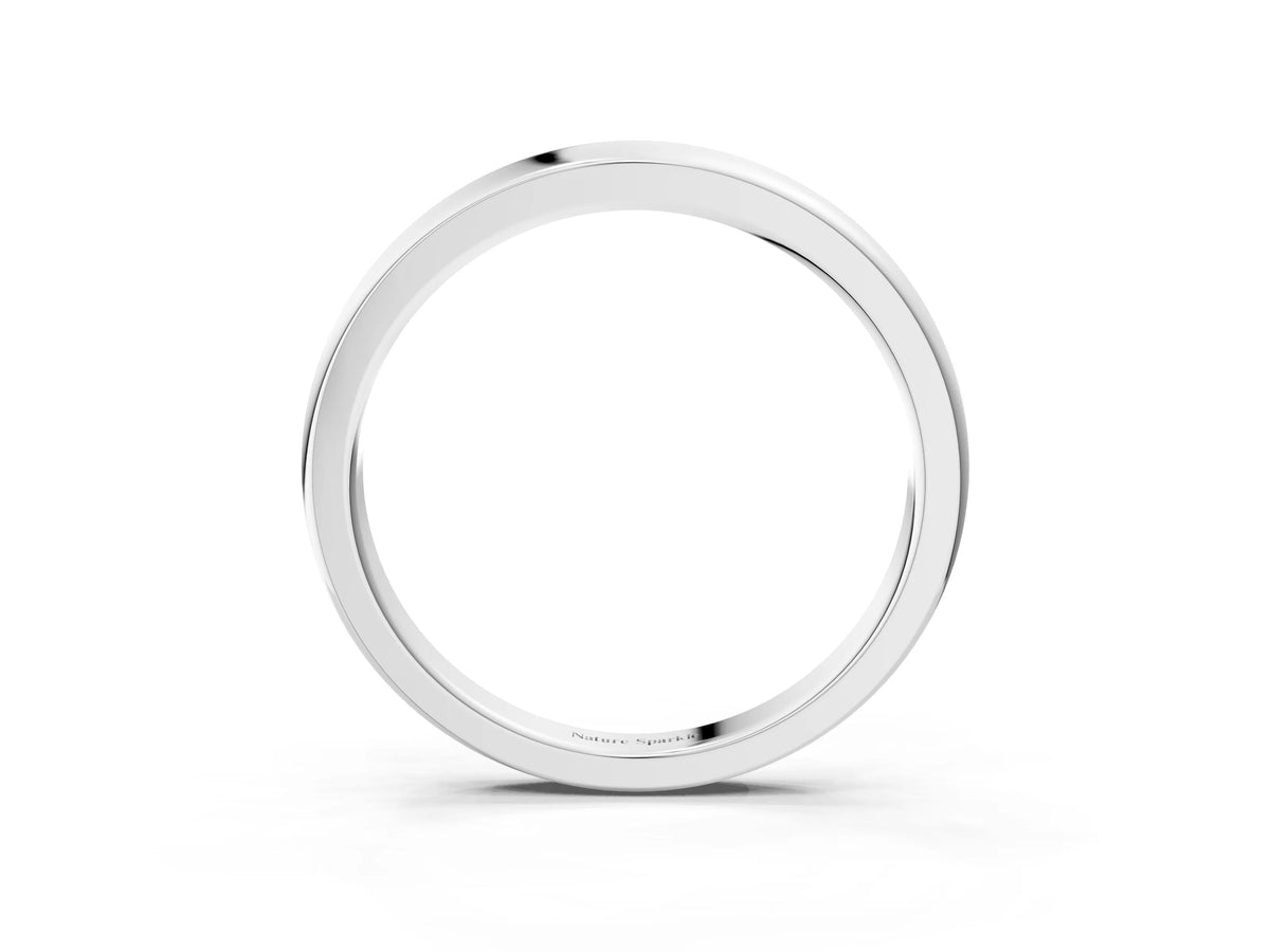 Platinum Classic Plain Metal Band