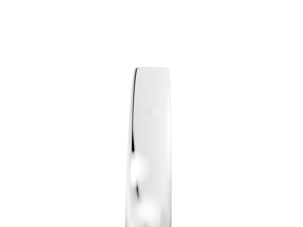 Platinum Pavé Round Diamond Channel Set Band