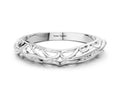 Platinum Twisted Vine Filigree Band