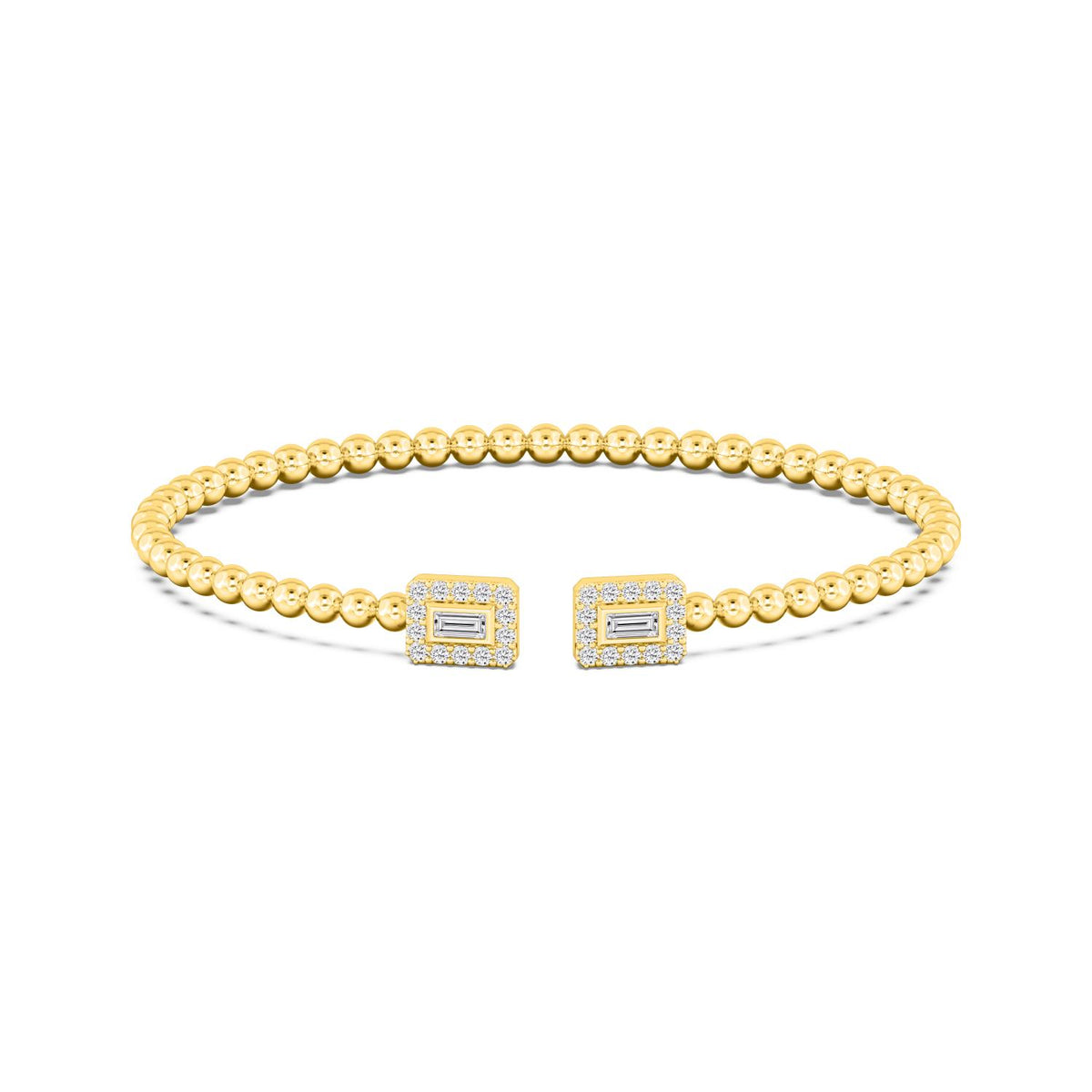 Yellow gold Diamond Bracelet · 0.54 ctw