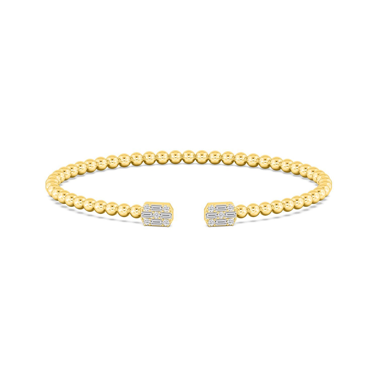 Yellow gold Diamond Bracelet · 0.4 ctw