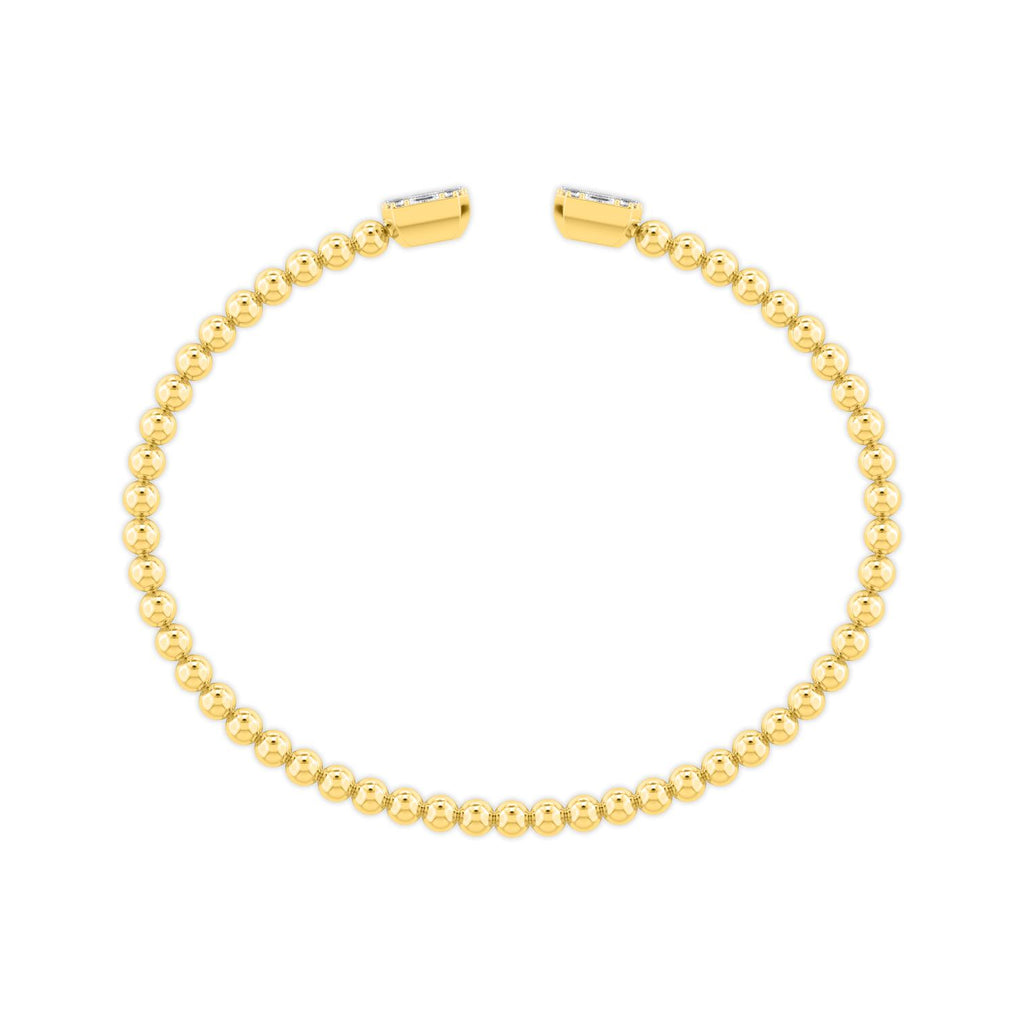 Yellow gold Diamond Bracelet · 0.4 ctw