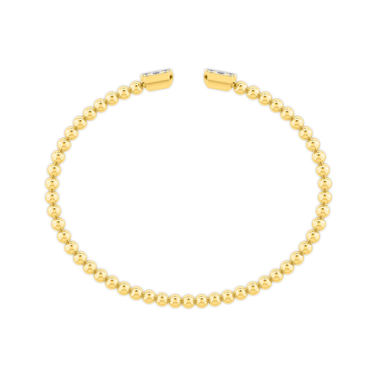 Yellow gold Diamond Bracelet · 0.4 ctw