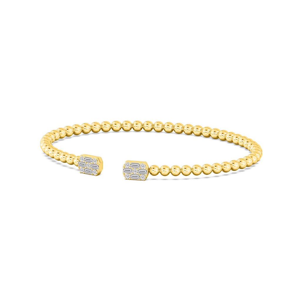 Yellow gold Diamond Bracelet · 0.4 ctw