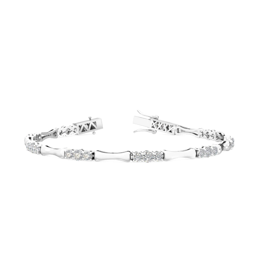 White gold Diamond Bracelet · 2.11 ctw