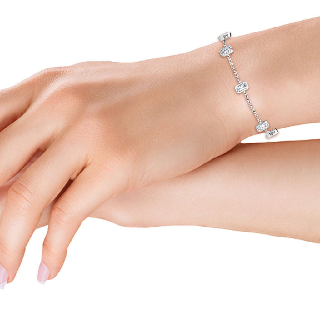White gold Diamond Bracelet · 0.97 ctw