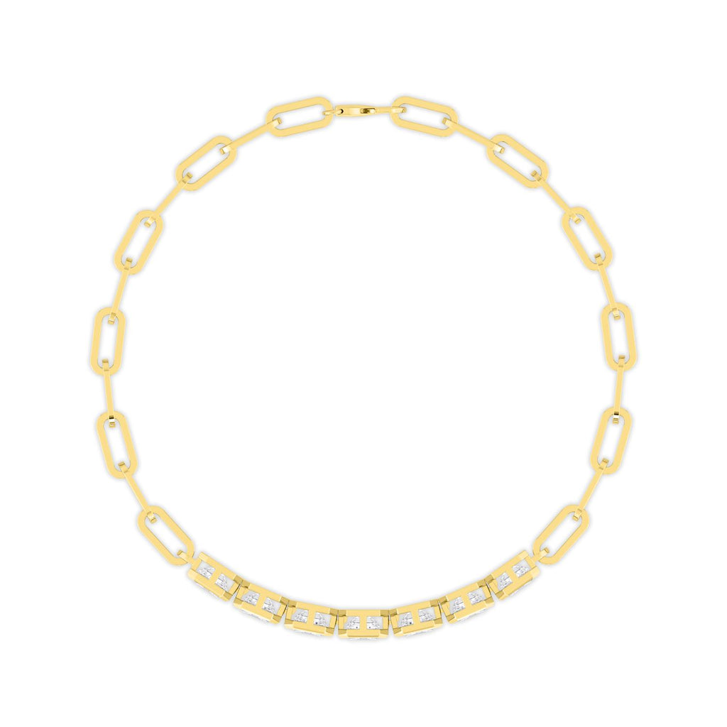 Yellow gold Diamond Bracelet · 3.58 ctw