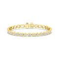 Yellow gold Diamond Bracelet · 8.45 ctw