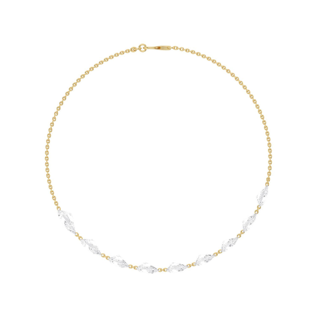 Yellow gold Diamond Bracelet · 3.38 ctw