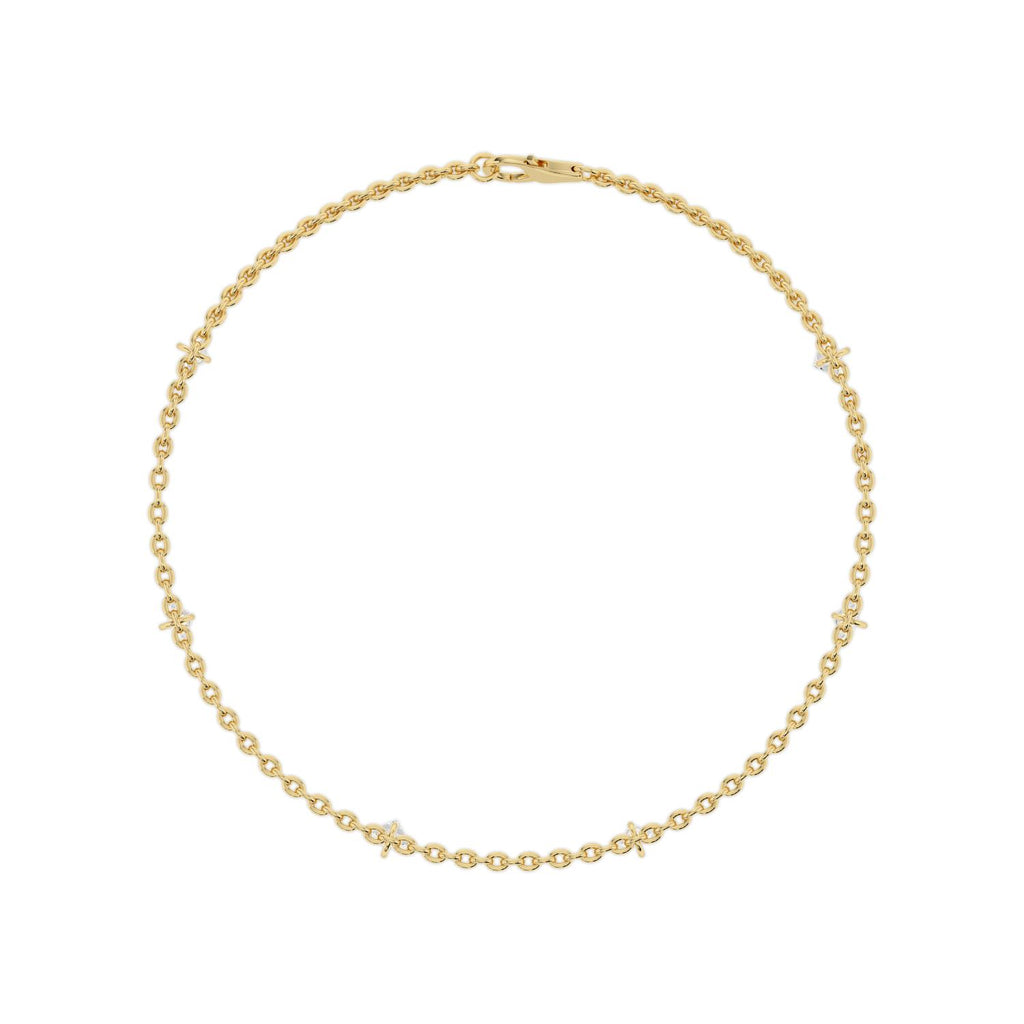 Yellow gold Diamond Bracelet · 1.41 ctw