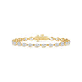 Yellow gold Diamond Bracelet · 5.97 ctw