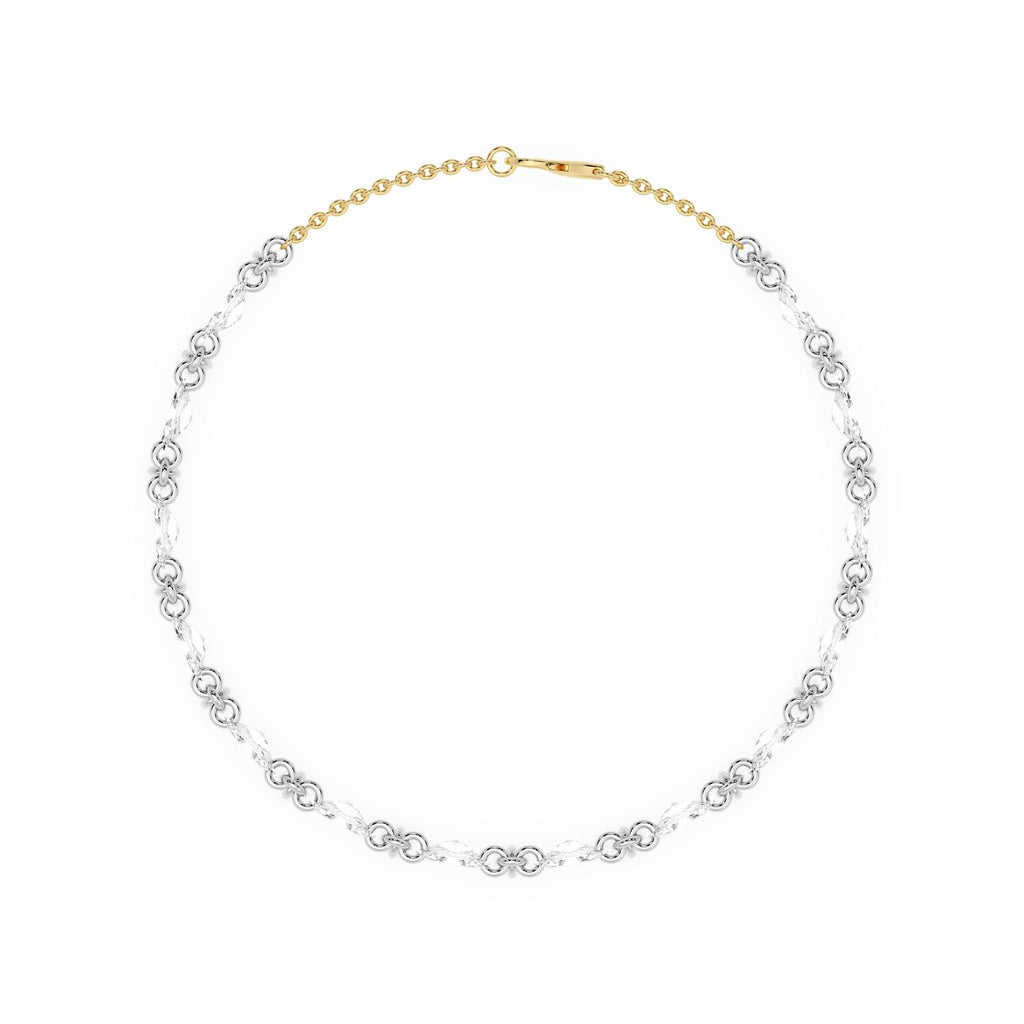 Yellow gold Diamond Bracelet · 5.2 ctw