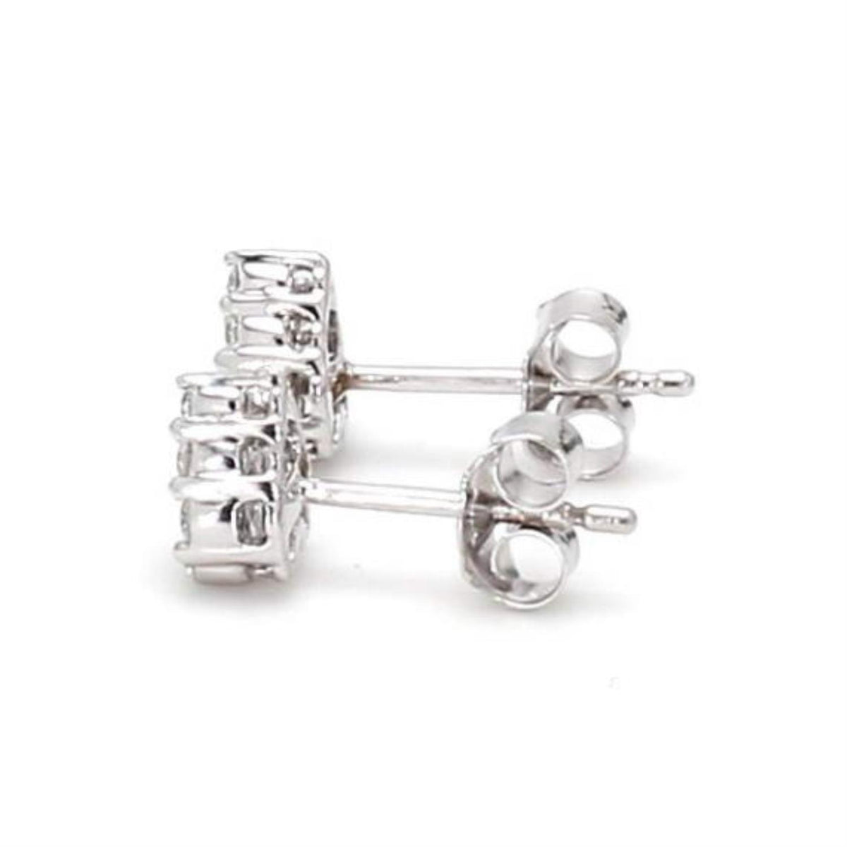 White gold Diamond Earrings · 0.39 ctw
