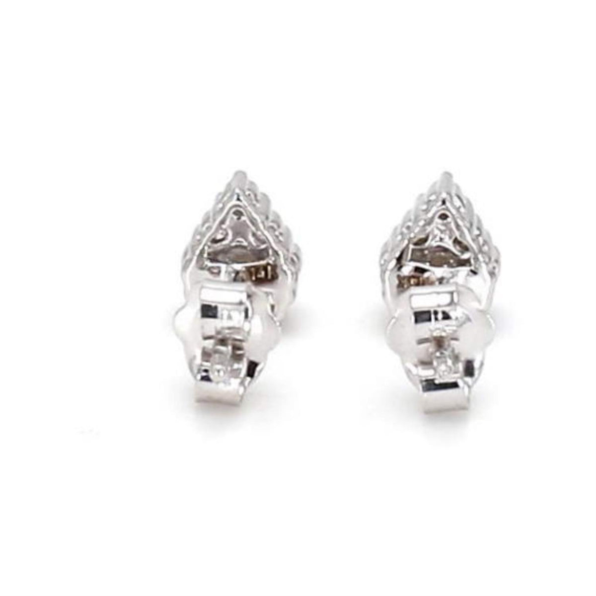 White gold Diamond Earrings · 0.39 ctw
