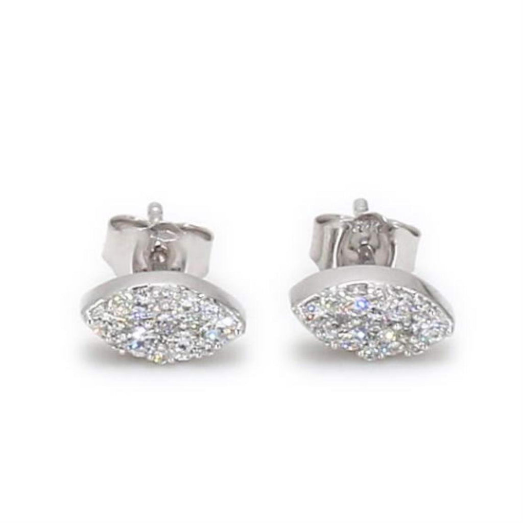 White gold Diamond Earrings · 0.29 ctw