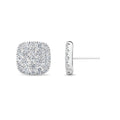 White gold Diamond Earrings · 1.28 ctw