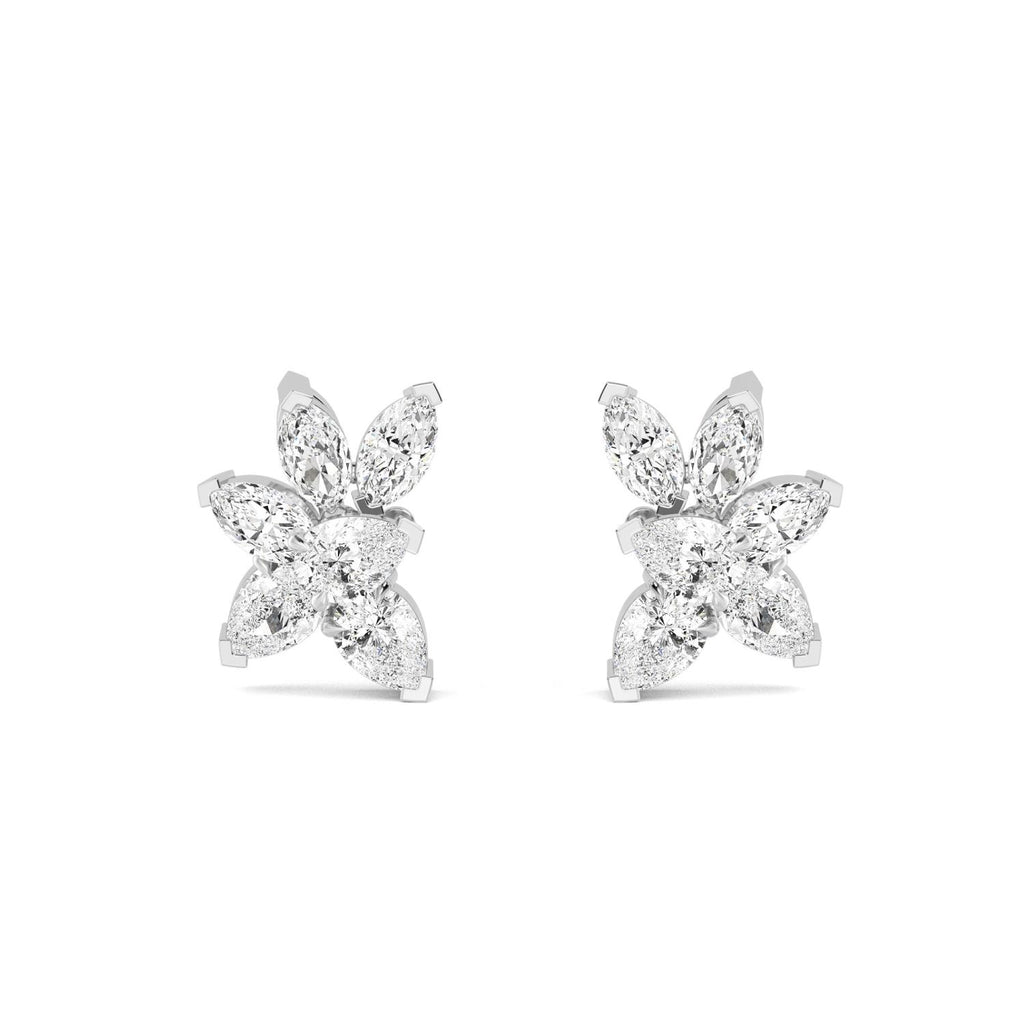 White gold Diamond Earrings · 3.6 ctw