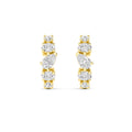 Yellow gold Diamond Earrings · 1.35 ctw