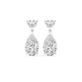 White gold Diamond Earrings · 11.95 ctw
