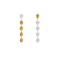 White gold Diamond Earrings · 6.61 ctw