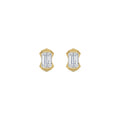 Yellow gold Diamond Earrings · 2.2 ctw