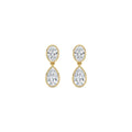 Yellow gold Diamond Earrings · 2.49 ctw