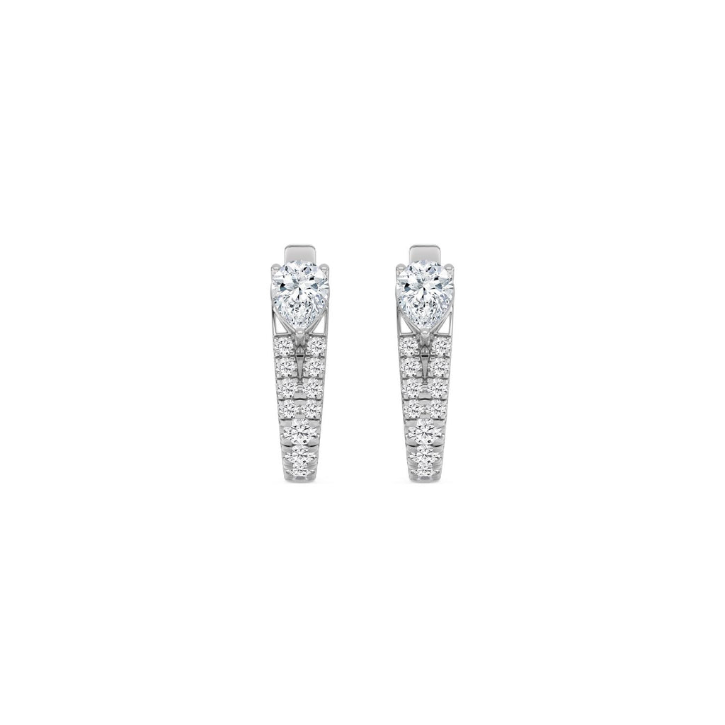 White gold Diamond Earrings · 1.48 ctw