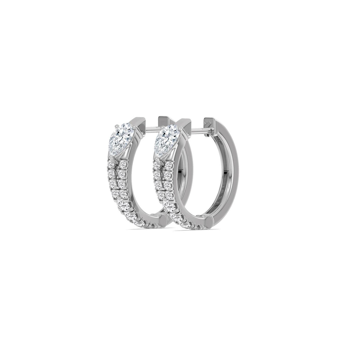 White gold Diamond Earrings · 1.48 ctw