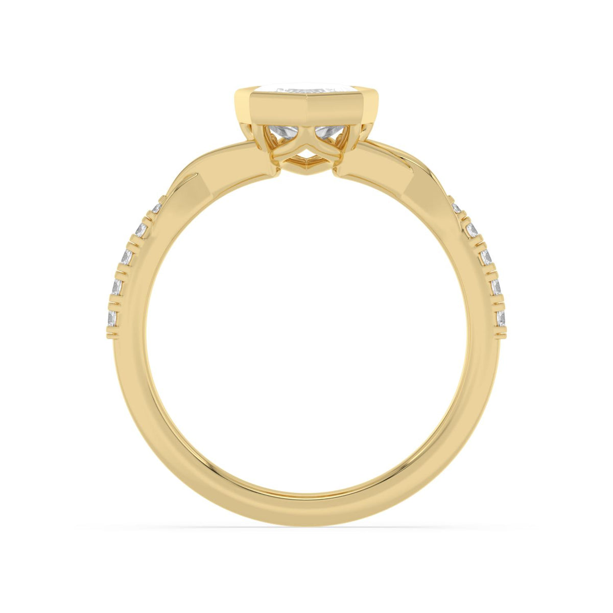 Yellow gold Diamond Ring · 2.11 ctw